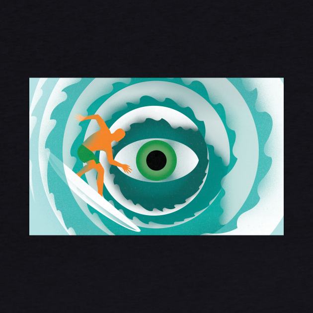 Eye of the wave by Neil Webb | Illustrator